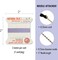 Griffin Silk Bead Cord Perlseide – Size 1 (0.35mm) – 2 Meters per Card – Stainless Steel Needle Attached – for Knotting Pearls, Gemstones, Crystals and Beads